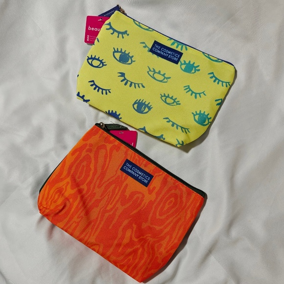 2 New The Cosmetics Company Store Cosmetic/Makeup Bags - Picture 1 of 3